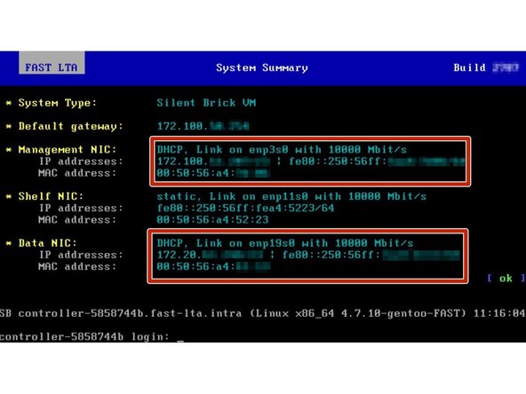 If no DHCP server can be found G2000 will assign fallback IP addresses as follows