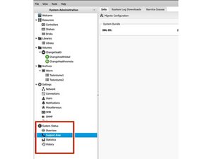 How to create logfiles on the Brick System