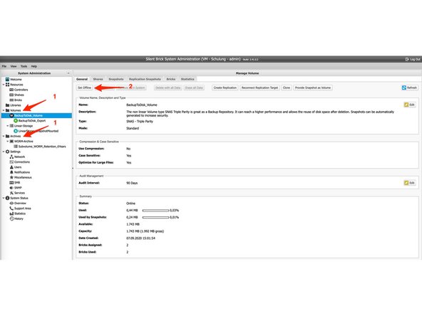 
Beenden Sie vor der Aktualisierung die Datenspeicherung im System.
