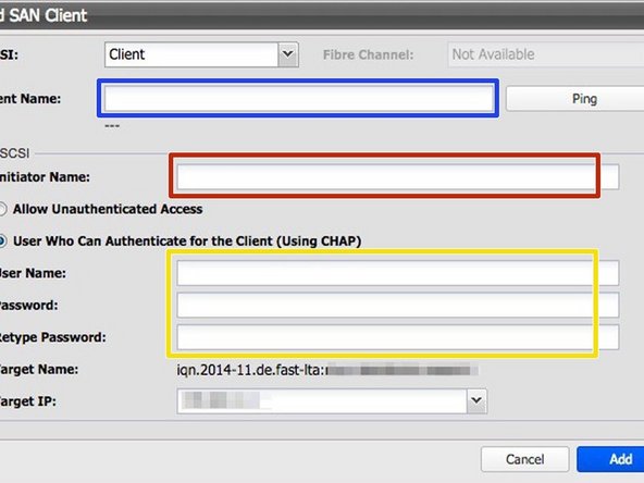 
iSCSI-Verbindung ist verf&uuml;gbar, wenn Ihr Silent Brick System mit einer 10GB / 1GB Netzwerkkarte ausgestattet ist
