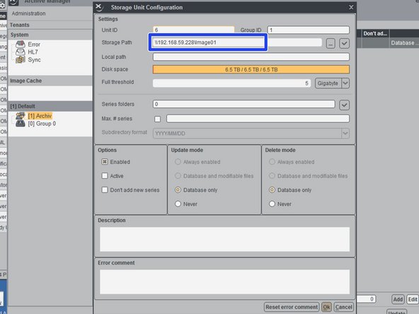 
W&auml;hlen Sie Ihre Speichergruppe
