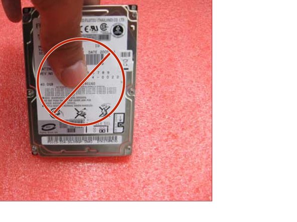 Auf keinen Fall in der Mitte zusammendrücken.