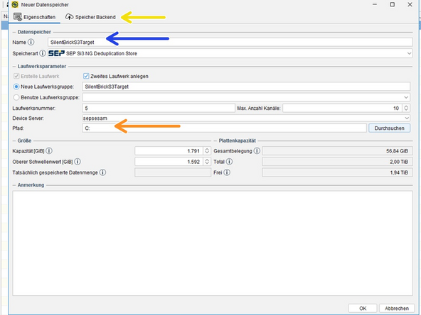 
Geben Sie den richtigen Namen ein
