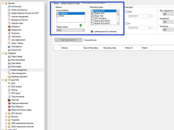 
Verwenden Sie den Media Mover, um Daten auf das WORM-Ger&auml;t zu verschieben.
