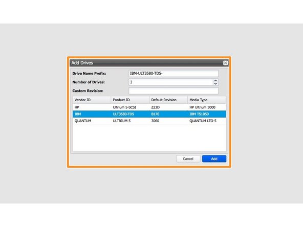 
Stellen Sie den Bibliothekstyp auf &bdquo;Adic Scalar 1000&ldquo; ein.
