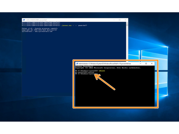 Führen Sie psexec.ex aus