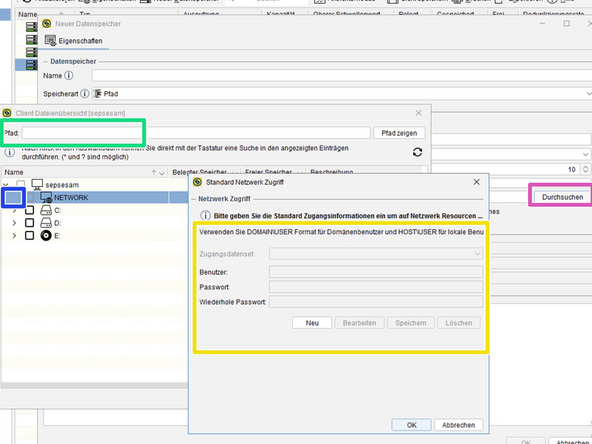 
&Ouml;ffnen Sie den Durchsuchen-Dialog
