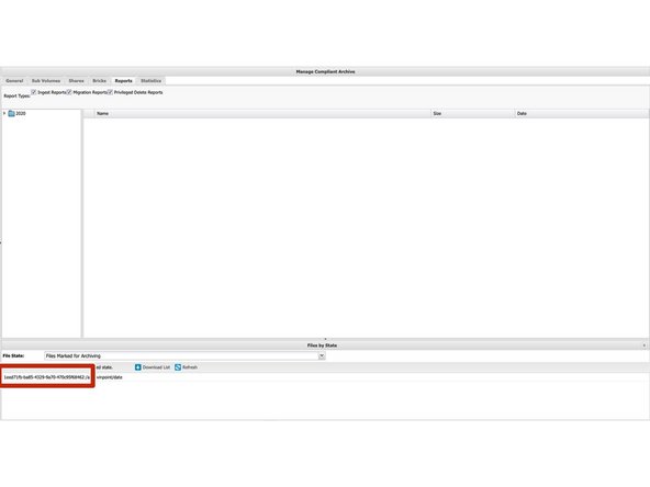 
Die lange Nummer ist die eindeutige Nummer des Untervolumes, das die nicht archivierten Dateien enth&auml;lt.
