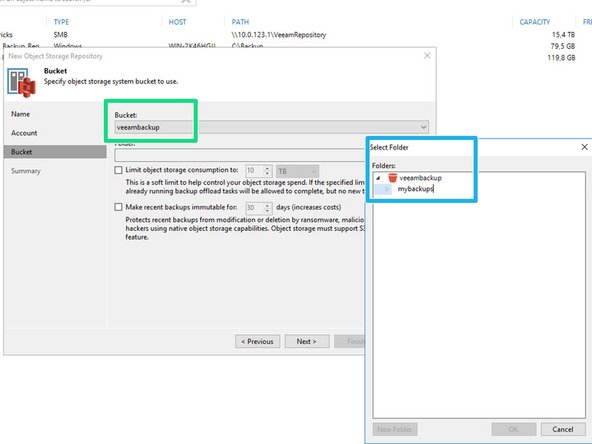 Enter the Service Point URL previously noted