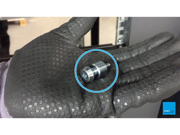 
Verwenden Sie Rack Mount Bolt
