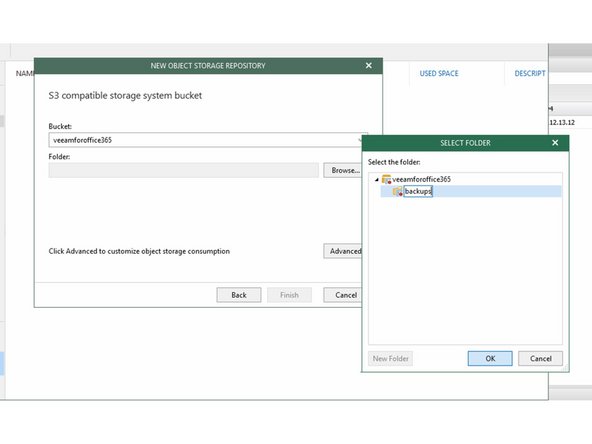 
Geben Sie die Anmeldeinformationen wie f&uuml;r die S3-Freigabe definiert ein
