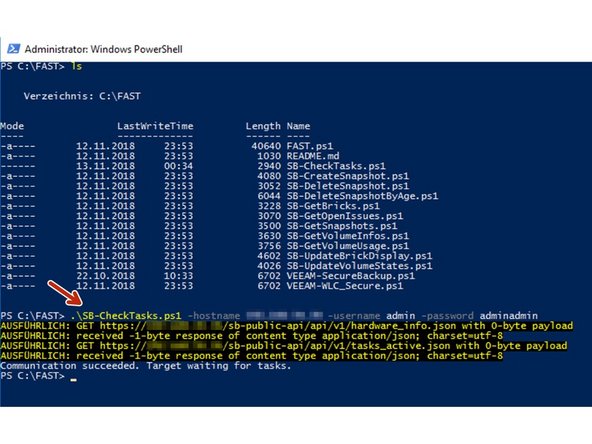 
Powershell-Version &gt;= 5 erforderlich
