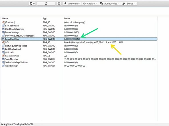 
Optimale Bandblockgr&ouml;&szlig;e: 512 KB
