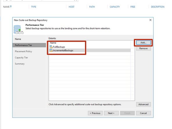 
F&uuml;gen Sie die zuvor erstellten Repositorys zur Leistungsebene hinzu
