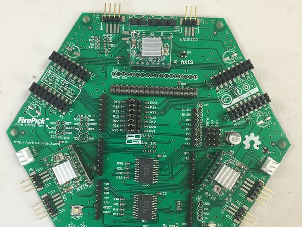 Add heatsinks onto the StepStick modules.