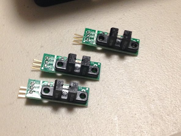 Secure with 2x M3 nuts from the back side.