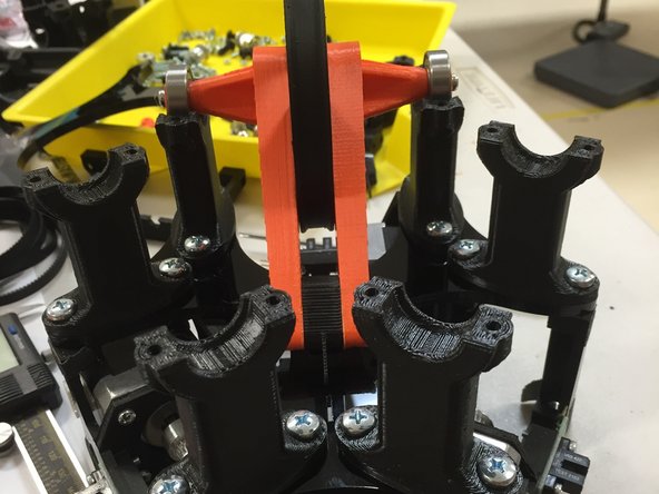 If things don't quite match up, try swapping that pulley's bearing blocks, or turning them around. If one is slightly different than the other, swapping or turning them can be all that is needed to even things out.