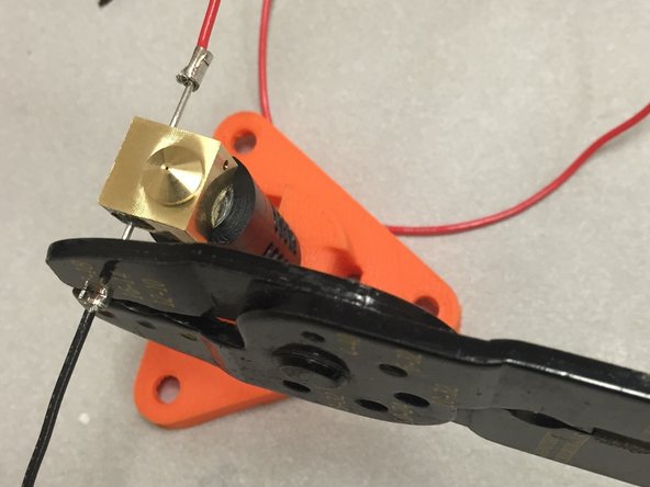 Now PULL on the wires for your dear life.  If the wires come loose from the crimps, start over.  Keep crimping until they hold.  You might want to buy some extra crimp ferrules, depending on your crimping expertise.