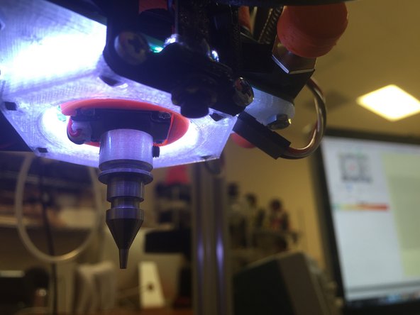 Type 'M420R255'.  Check to see that the down-looking camera lights up.