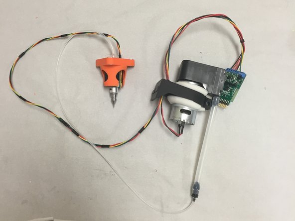 The wiring is now complete. Your tool should be mounted on the machine and ready to go (shown below off the machine, for illustration purposes)