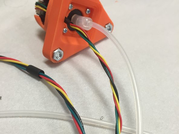 Twist the wires tightly, for the entire cable length.