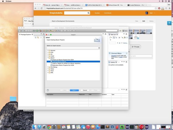 Click 'Import Existing Maven Project'
