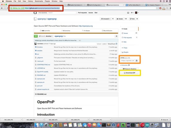 At this point, we'll minimize the Eclipse IDE and download OpenPnP.