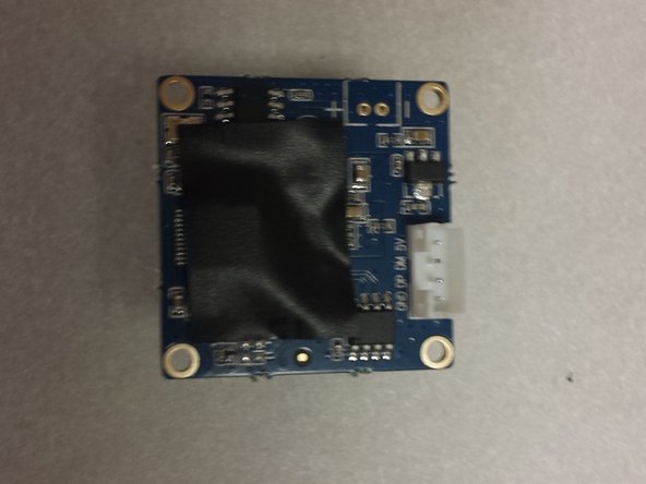 You may have noticed a piece of black tape on the back of the ELP camera module.  Do not remove it.  Your image quality will suffer if you remove it (this has to do with light hitting the sensor through the PCB vias... this module is a bare CCD die on the PCB).