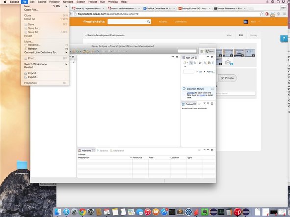 Click File -&gt; Import...