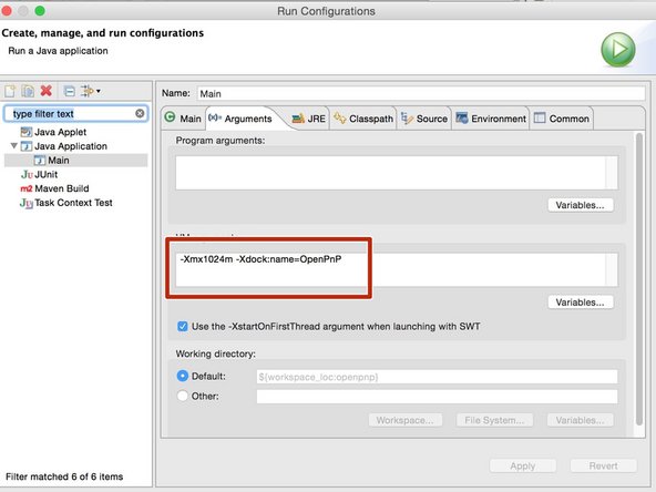 In the menubar, click ‘Run’, and click ‘Run Configurations...’, Double-click ‘Java Application’
