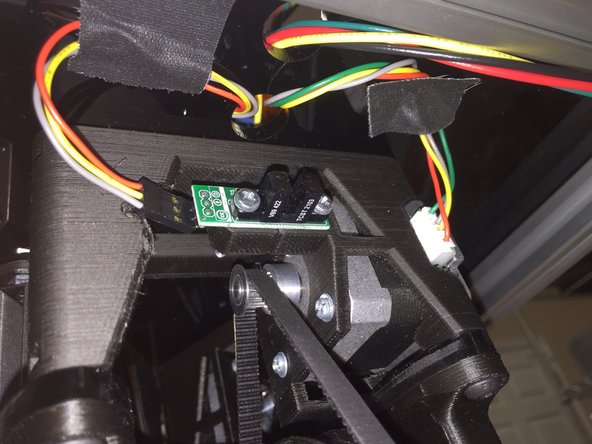 Now underneath the top plate, route the wires as shown in the picture(s).  Make absolutely sure the wire color order matches the picture as shown.