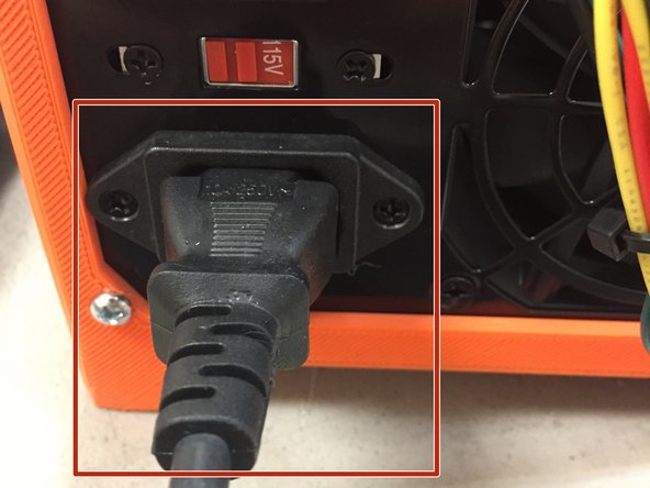 Plug in the power cord.  Do eet!