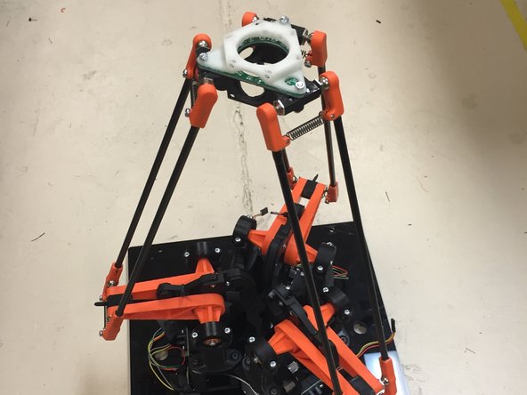 Attach end effector.