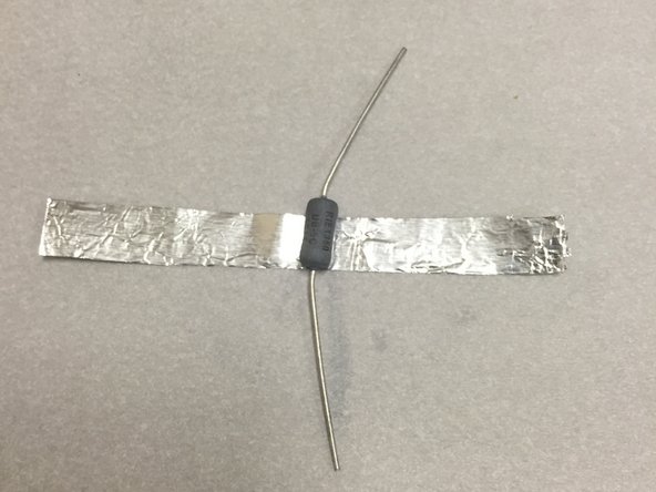 The consequence being that if you're careless, and don't make a good strong connection between the power resistor and the brass block, your resistor will overheat and die.