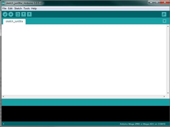 Launch the Arduino IDE