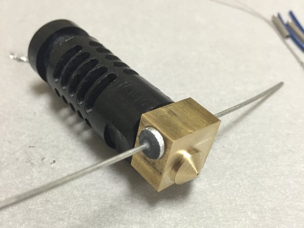 COMMENTARY: The genuine J-Head is a great hotend (one of the best that I've ever used).  The ONLY complaint that I have is that the drilled hole for the included power resistor is too big.