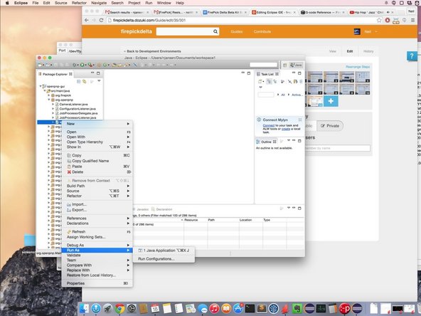 Find 'Main.java' inside of the org.openpnp java package (that is located in src/main/java).