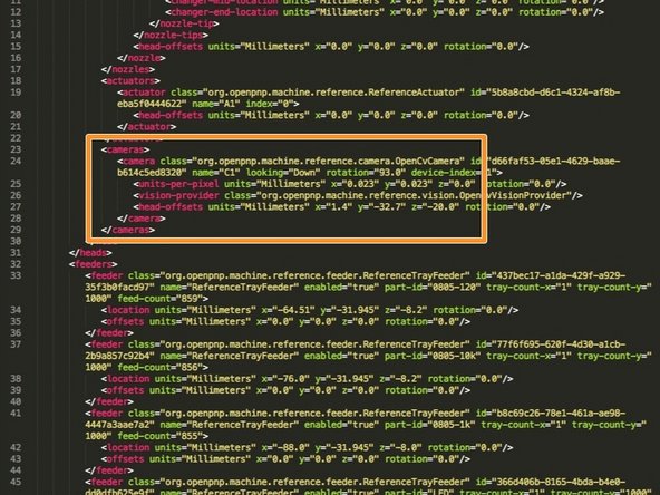 Multiple cameras are allowed here, but we'll only be modifying the one default camera.