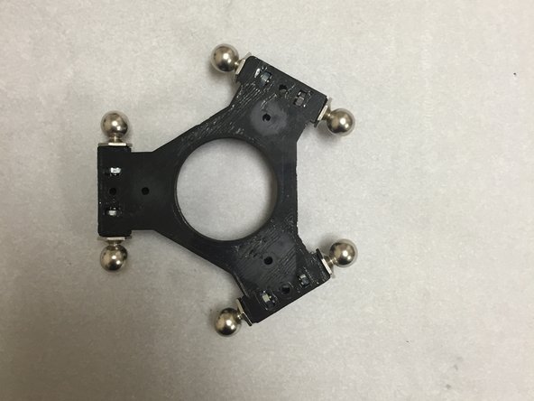 Do this step five more times, so that all six ball-studs look like the picture.