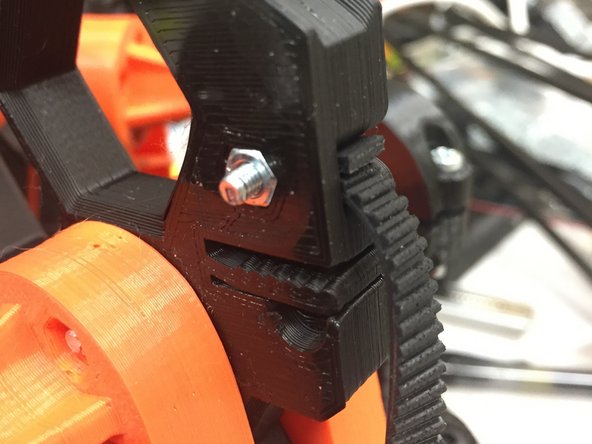 After tightening, it should look like this from the other side.