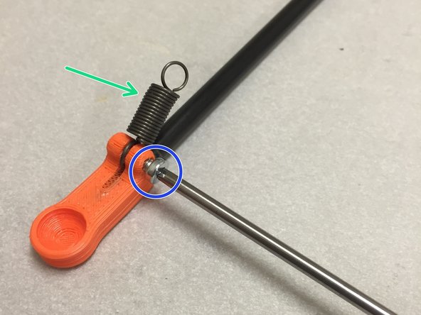 Grab a tension spring.