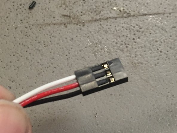 Insert the crimp pins into the second housing.