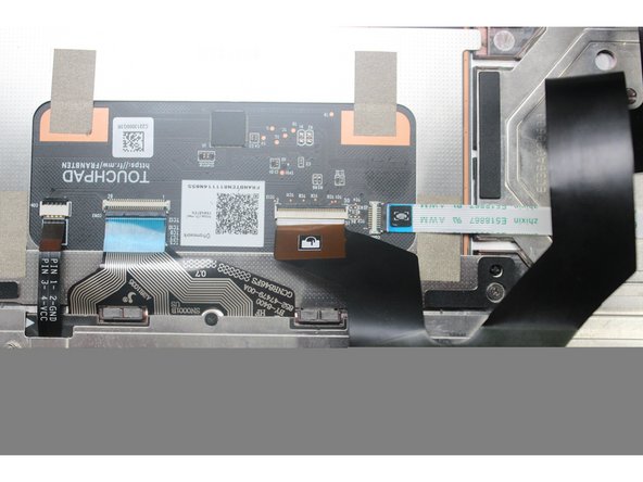 Slide the cable in until the white line is almost at the edge of the connector.