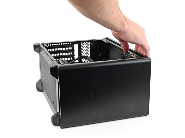 Stand your case upright.