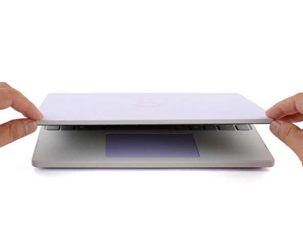 Close the laptop lid.