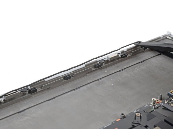 Repeat the last two steps across the length of the speaker cable until it's completely unclipped.