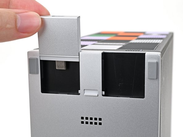The next two steps show how to install an Expansion Card.