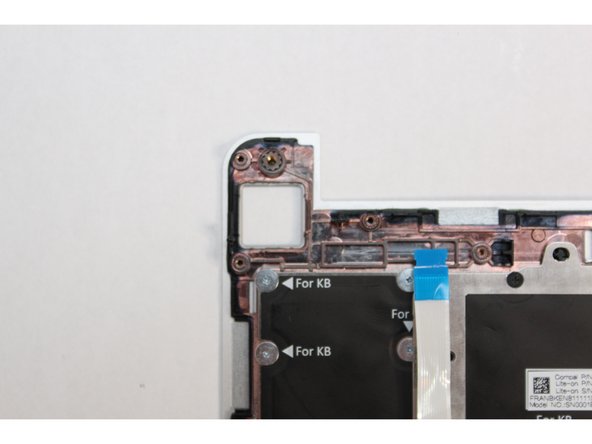 Gently lift the Fingerprint Reader out of the Input Cover.