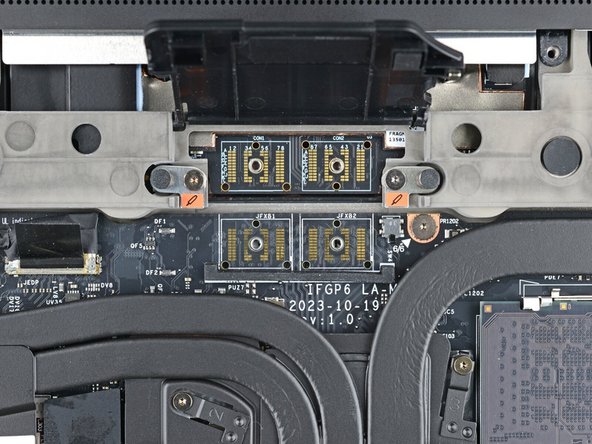 Close the interposer door before continuing.