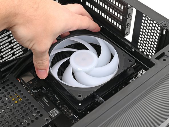 Depending on your fan, you may have one or two cables.